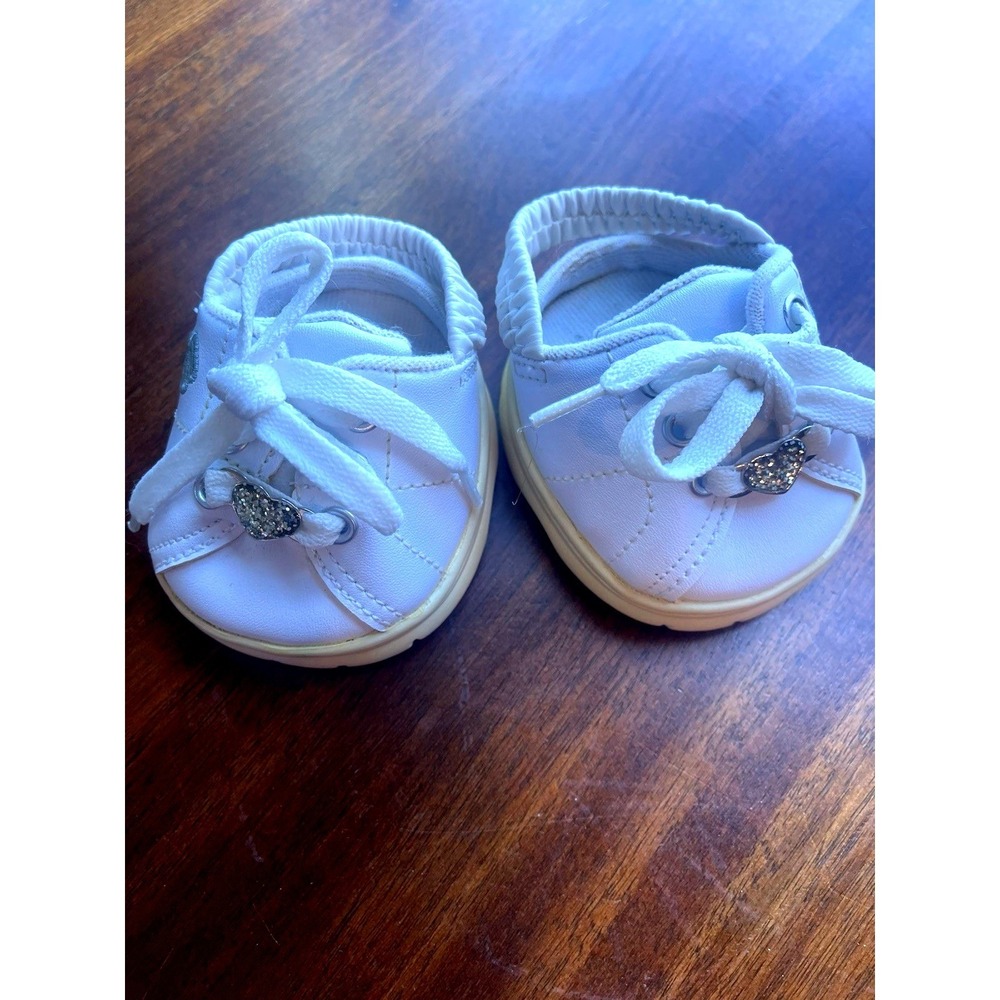 Build A Bear BAB White Skechers Sandals Shoes Fashion Summer Accessories Girls